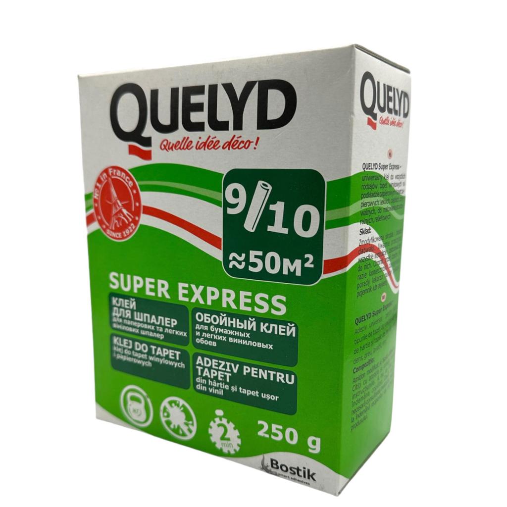 Клей шпалерний Bostik QUELYD SUPER EXPRESS Клей шпалерний 300гр.