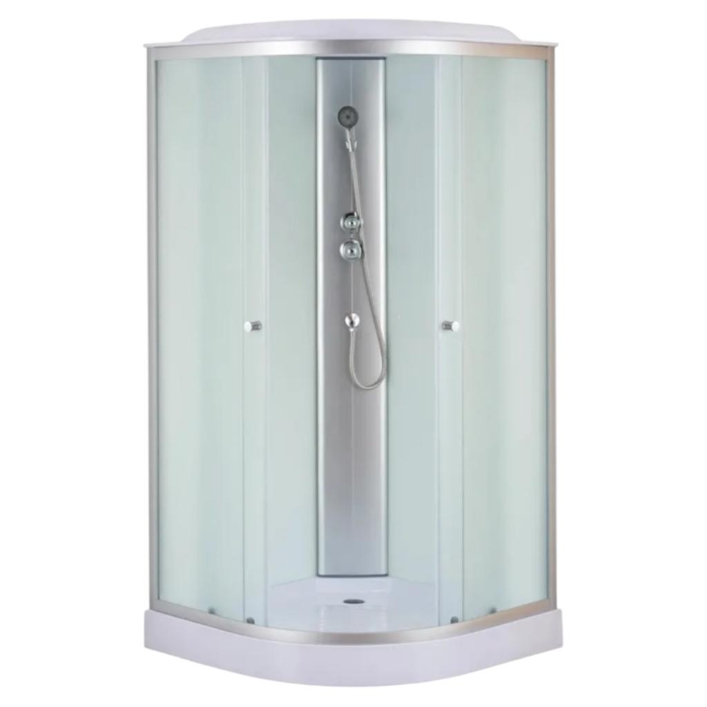 Душові бокси MIXXUS STRONG SB02-90x90x215-FB SATIN Душовий бокс 90*90мм. (низький піддон) (MI6886)