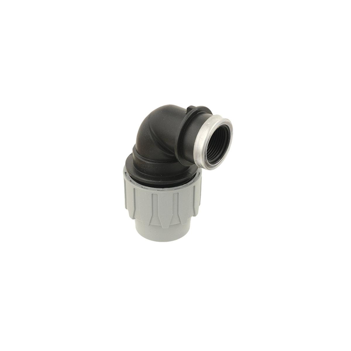 ПНД Фитінг SantehPlast COS ПНД Кут РВ Ø32*1