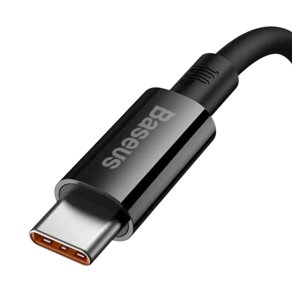 Кабелі та адаптери Baseus Кабель Superior Series Fast Charging Data Cable USB to Type-C 100W 2.0m. Cluster Black P10320102114-02