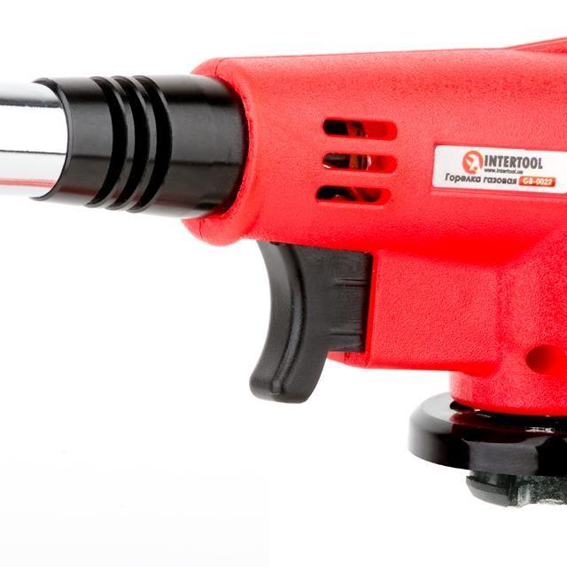 Газові пальники та примуси туристичні INTERTOOL Пальник газовий GB-0022