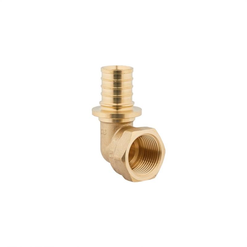 Push-фитинги для Pex труб Raftec Уголок натяжной с ВР Ø25x3/4 PKV2502