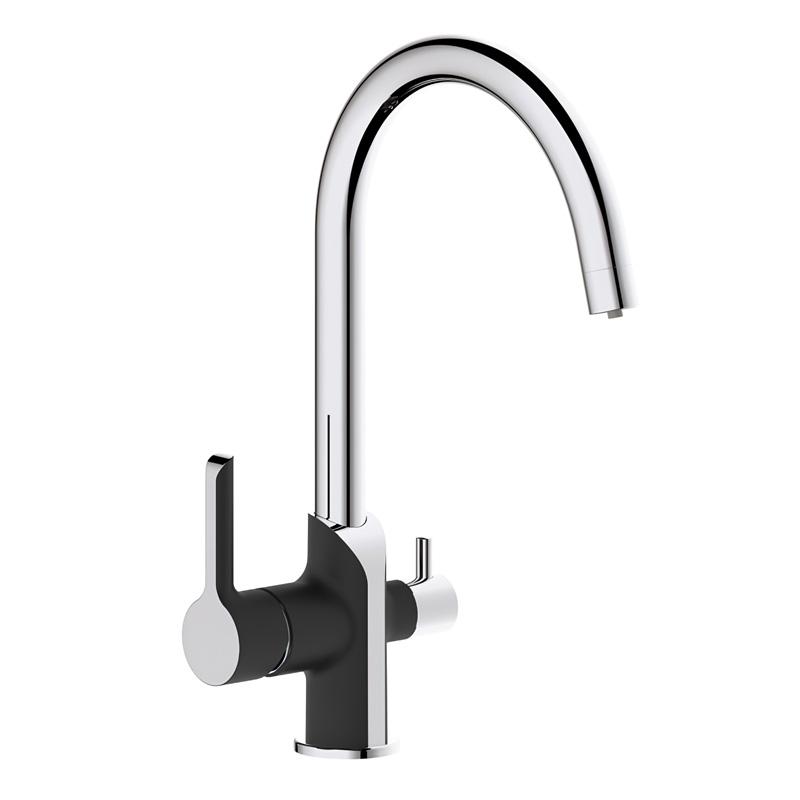 Смесители для кухни MIXXUS PREMIUM EDEM 021 (BLACK) Смеситель для кухни под фильтр MI5925