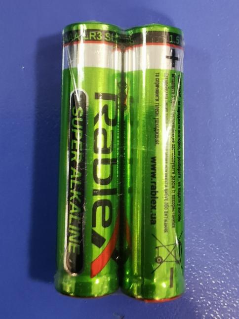 Батарейки RABLEX AAA/LR3 1,5V ALKALINE