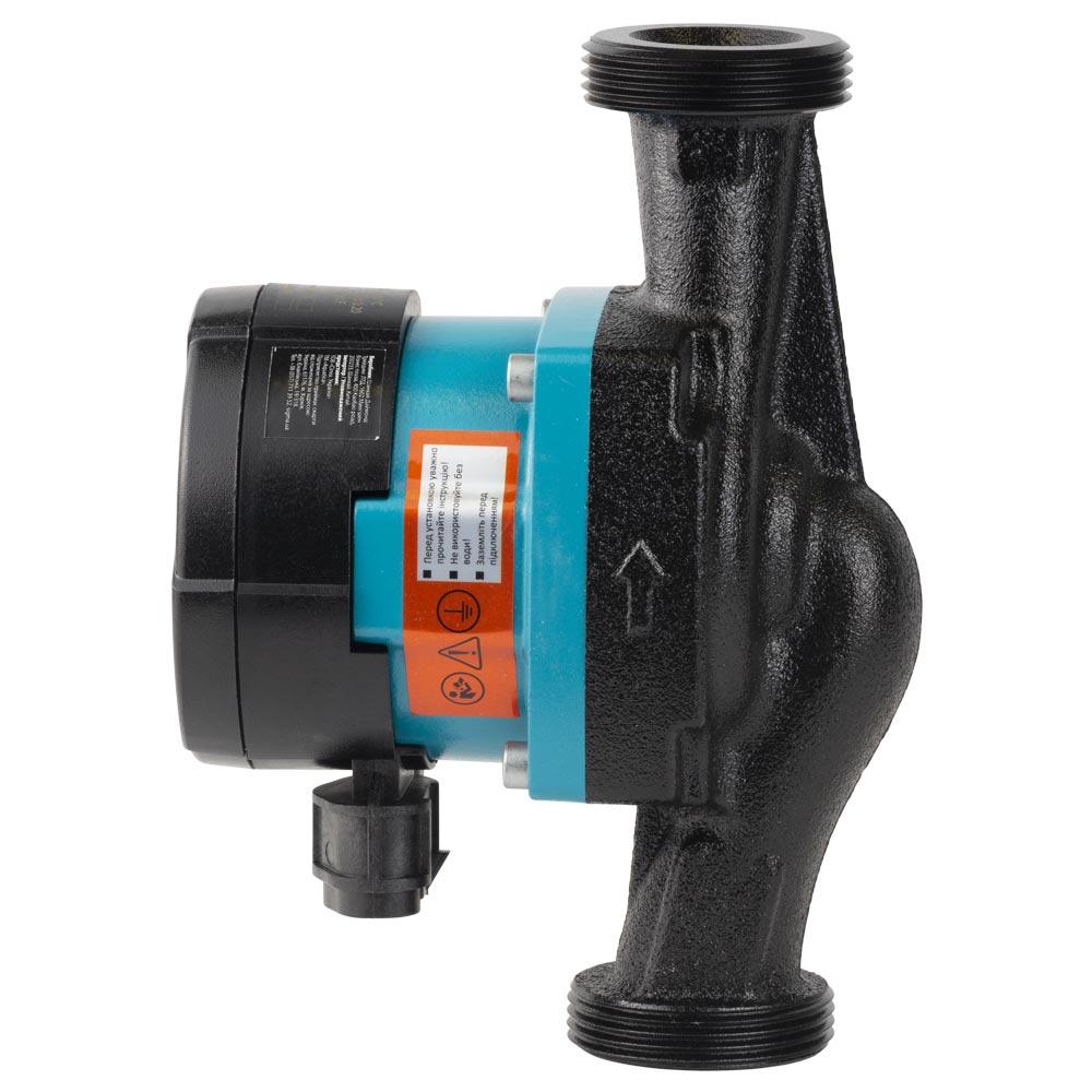 ЦИРКУЛЯЦІЙНІ НАСОСИ AQUATICA GPA25-4/180 III Насос циркуляційний енергозберігаючий 5-25Вт Hmax 4м Qmax 47л/хв Ø1½ 180мм + гайки Ø1 774043