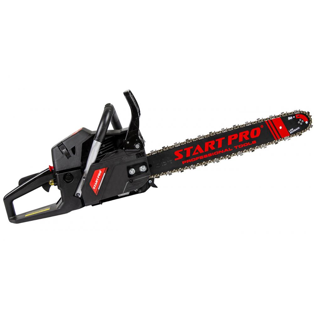 Пилы цепные бензиновые START PRO Бензопила (2 шины,2 цепи) SCS-5020L