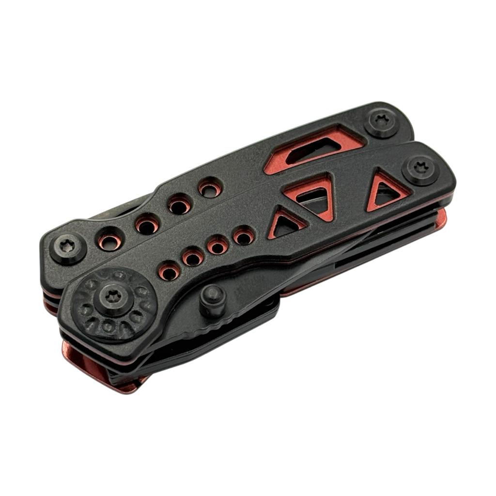 Мультиинструменты (мультитулы) WERK Мультинструмент (мультитул) 8в1 mini Black MFT-81PMBW