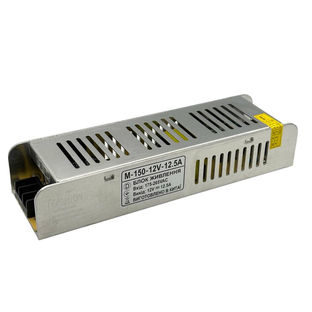 Блоки питания 12V Блок питания 150W 12V IP20 200*57*40мм. M-150-12V-12.5A