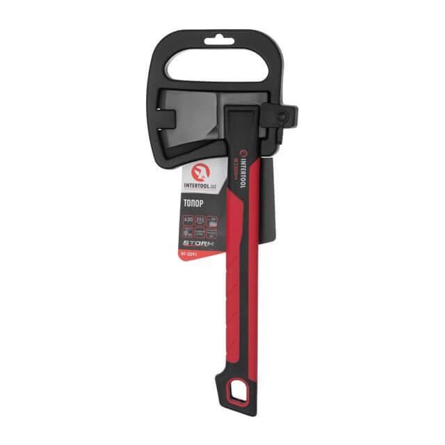 Топоры, колуны INTERTOOL STORM Топор 630 г, ручка из фибергласса HT-0291