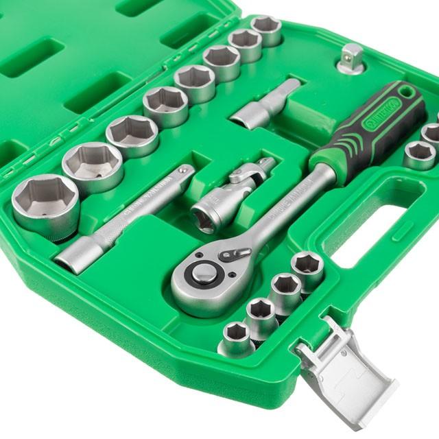 Наборы инструментов INTERTOOL Набор инструментов 1/2  (21ед.) ET-6021SP