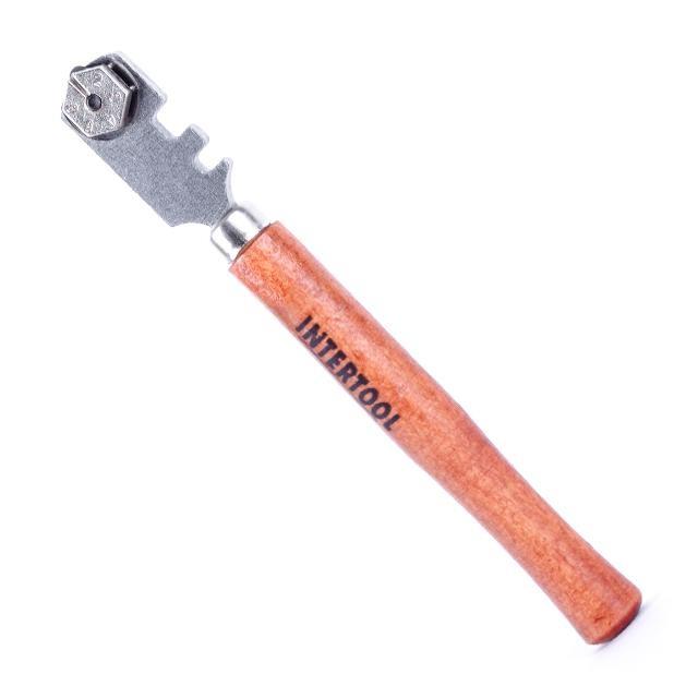 Стеклорезы INTERTOOL Стеклорез с 6-ю роликами HT-0521