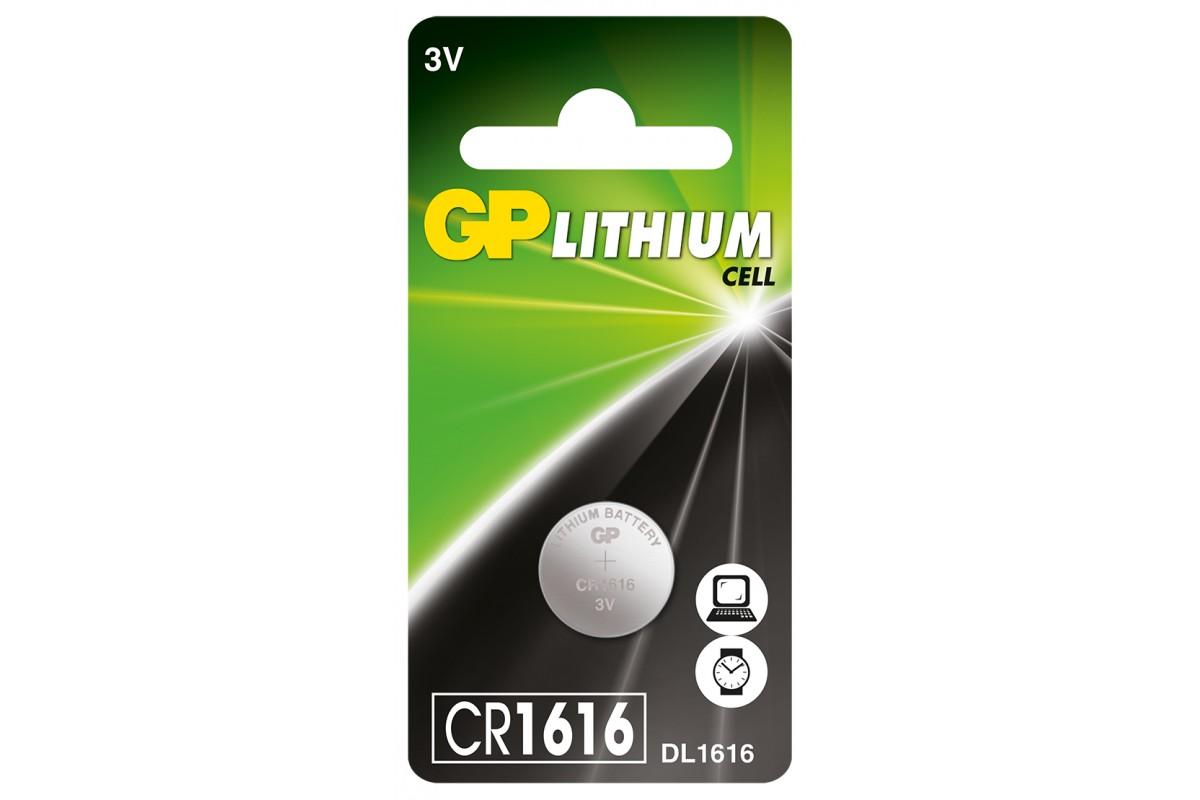 Батарейки GP LITHIUM CR1616 3V