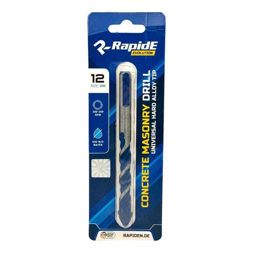 Свёрла универсальные RAPIDE Evolution Сверло универсальное Ø12*125мм.