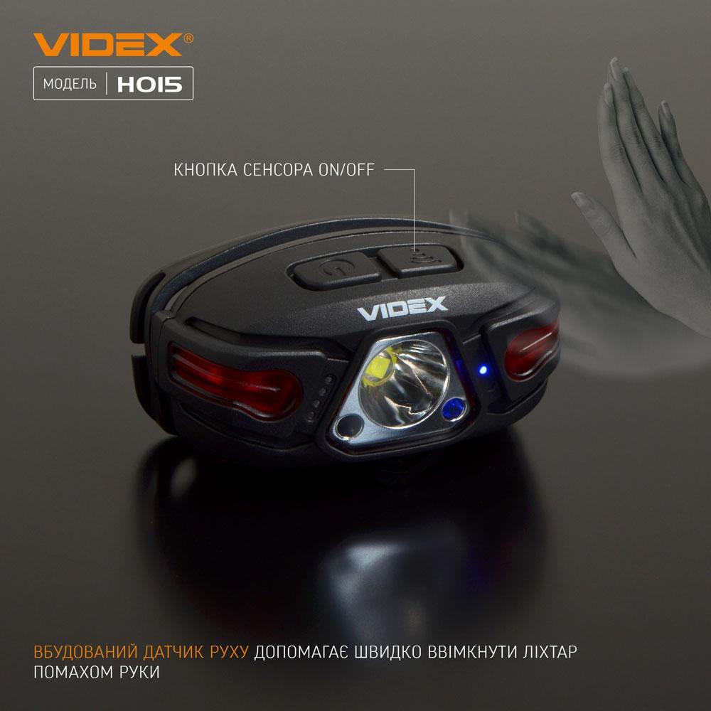 Фонари налобные VIDEX Фонарь налобный 330Lm 5000K VLF-H015