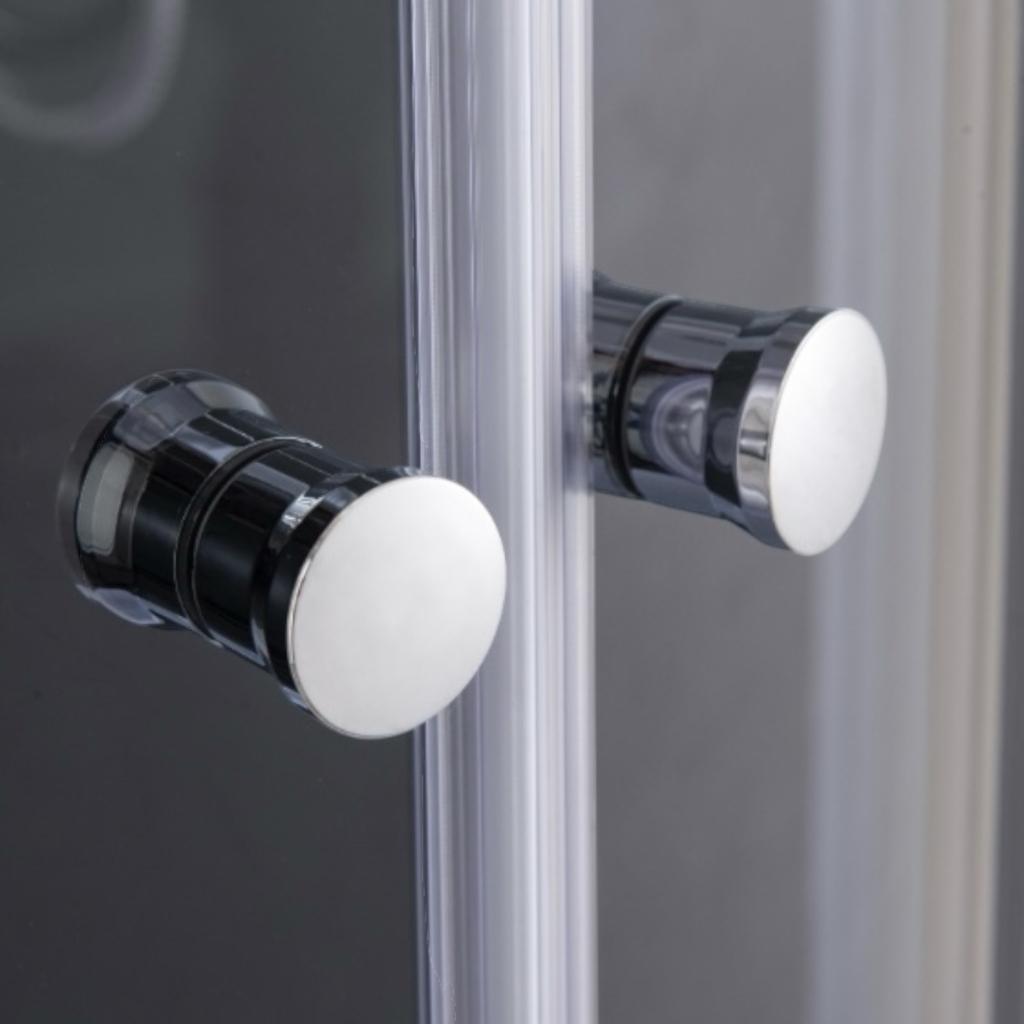Душові бокси MIXXUS STRONG SBH02-90x90x215-GR SATIN Душовий бокс з гідромасажем 90*90мм. (низький піддон) (MI6891)