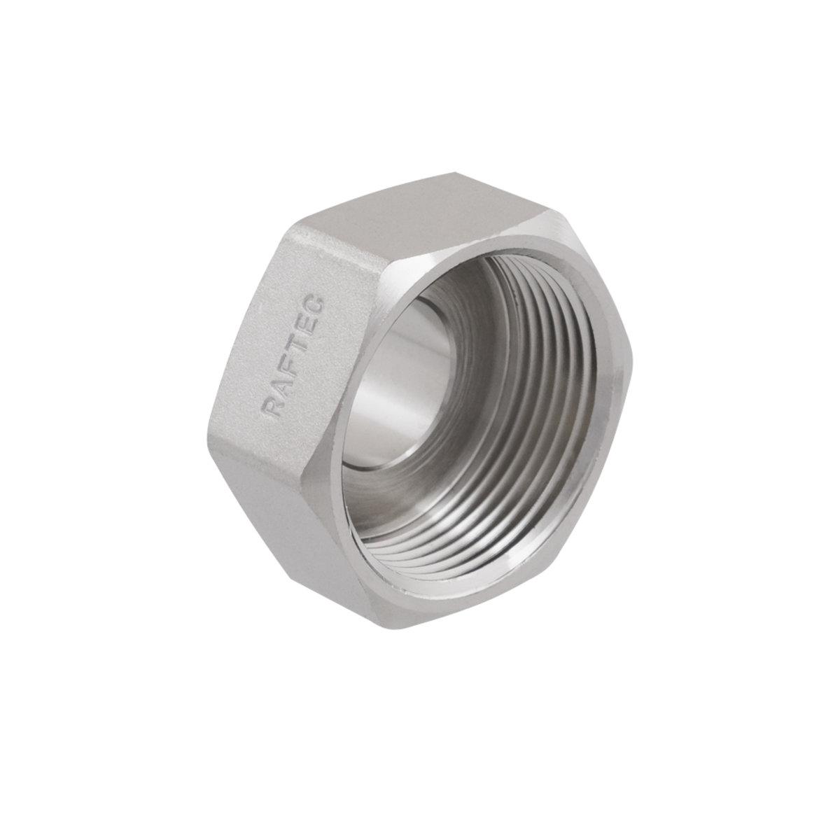 Фітінги різьбові нікельовані Nickel Raftec Перехідник 32в*25з (1 1/4В-1З) нікель P0403