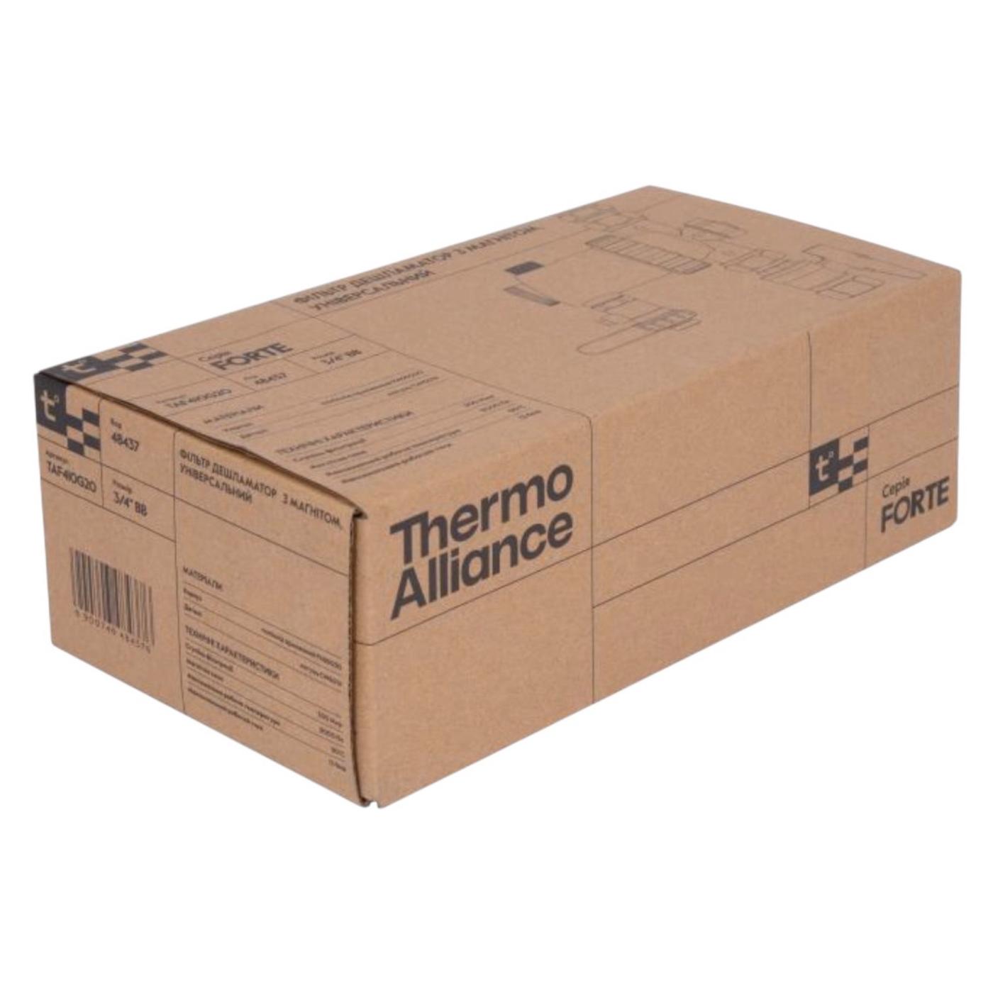Сепаратори шламу Thermo Alliance Фільтр-дешламатор Forte 3/4 з магнітом, універсальний TAF410G20
