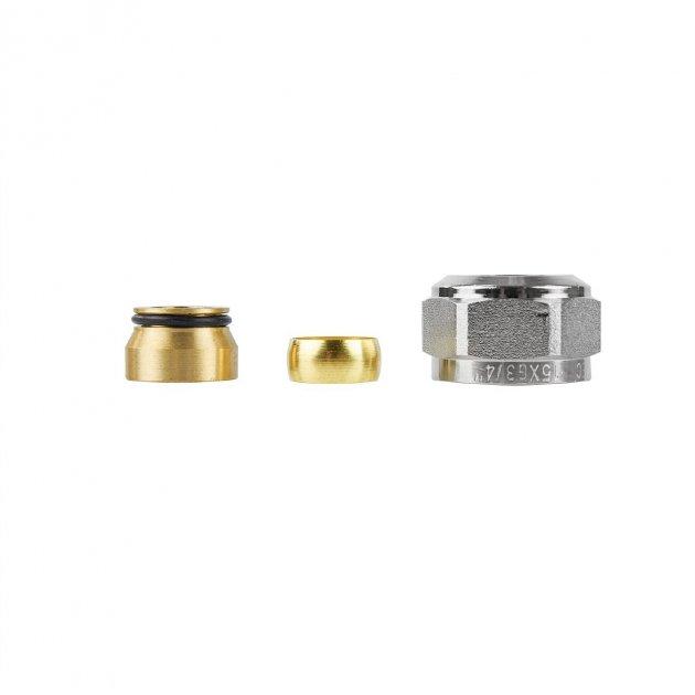Push-фітінги для Pex труб Raftec З'єднання різьбове G3/4''x15 для трубок PTS3415