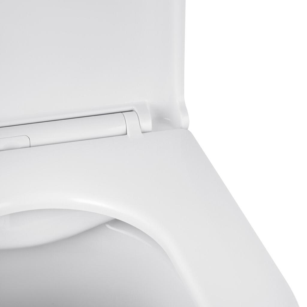 Инсталяции GROHE Solido 3 в 1 3884966Q Інсталяція + Унітаз безобідковий Kroner Armada WHI513636 RIMLESS з сидінням Slim Duroplast / Soft-close / Quick relase KA513636WHIR (3884966KA513636)
