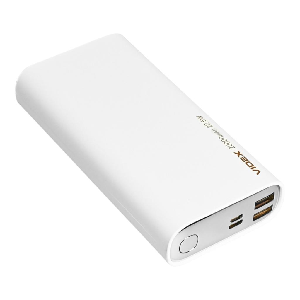 Повербанки (POWER BANK) VIDEX VPB-320-W Power bank 20000mAh PD20W 22.5W White