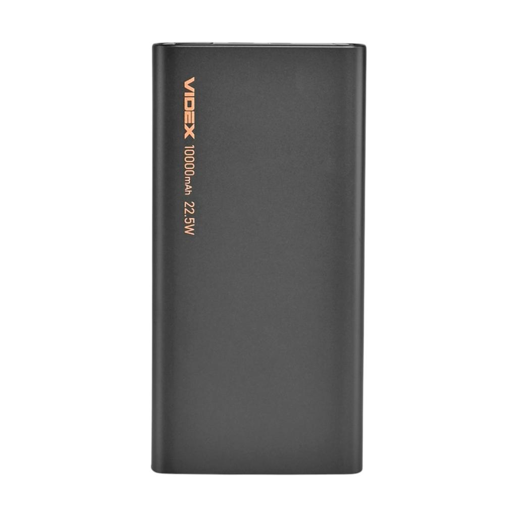 Повербанки (POWER BANK) VIDEX VPB-310-B Power bank 10000mAh PD20W 22.5W Black