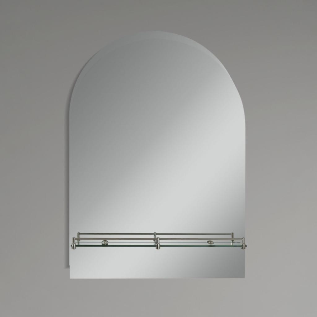 Зеркала без подсветки ZERIX LAGUNA MRZ03-45x60x11 Дзеркало з полицею 450*600*110мм. (ZX5621)