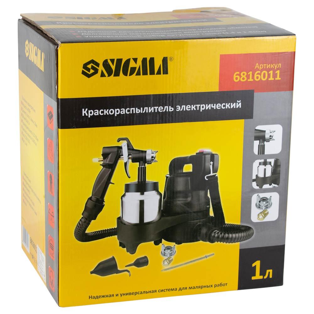 Фарбопульти електричні SIGMA Фарбопульт електричний 450Вт 1.4/1.8мм HVLP (маляр) 6816011