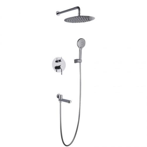 Смесители для душа GAPPO G7104 (CHANEL)  ванна встроенный лат. корпус 3х функц. Ø35