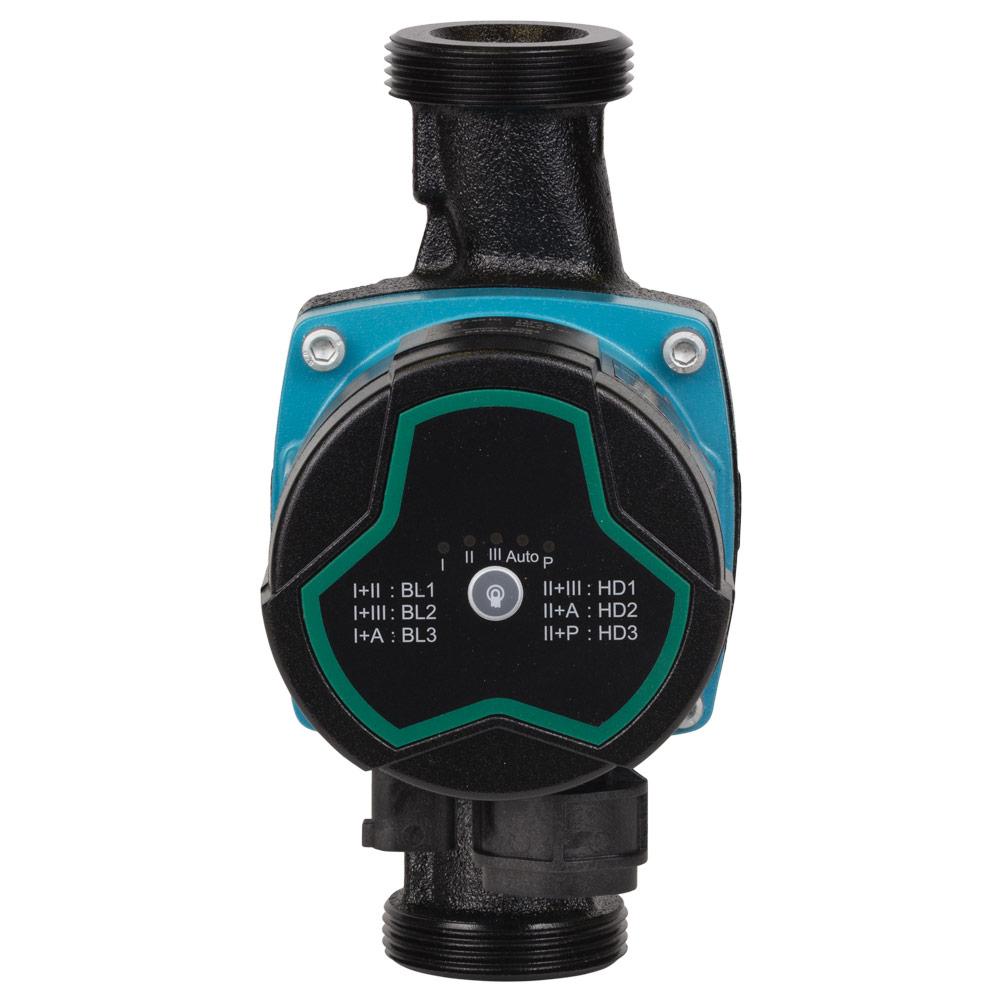 ЦИРКУЛЯЦІЙНІ НАСОСИ AQUATICA GPA25-6/180 III Насос циркуляційний енергозберігаючий 5-39Вт Hmax 6м Qmax 53л/хв ØØ1½ 180мм + гайки Ø1 774053