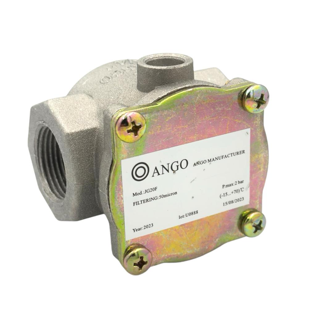 Запорная арматура ANGO Фільтр для газа DN25 (3/4), алюміній