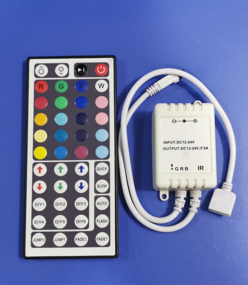 Контроллеры для LED-ленты RGB Контроллер для LED-ленты RGB 12V 75W (инфокрасный) №22/1