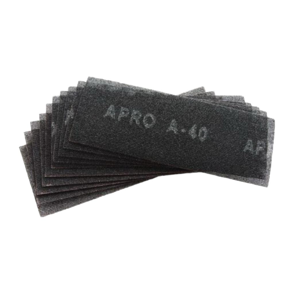 Сетка абразивная APRO Сітка абразивна 105*280мм. P40 (уп./10шт.) 828076