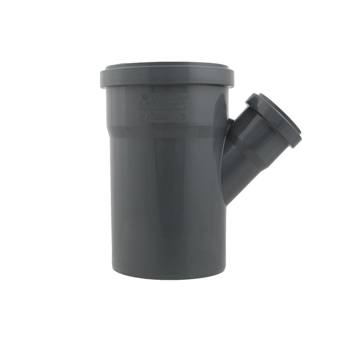 Внутренняя канализация Ostendorf HT Safe Тройник канализационный Ø110/50/45°