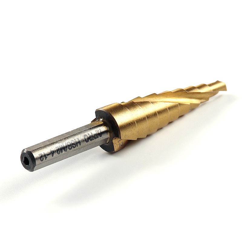 Ступенчатые свёрла APRO PRO SERIES Сверло ступенчатое HSS/M2 Ø4-12мм. 830745