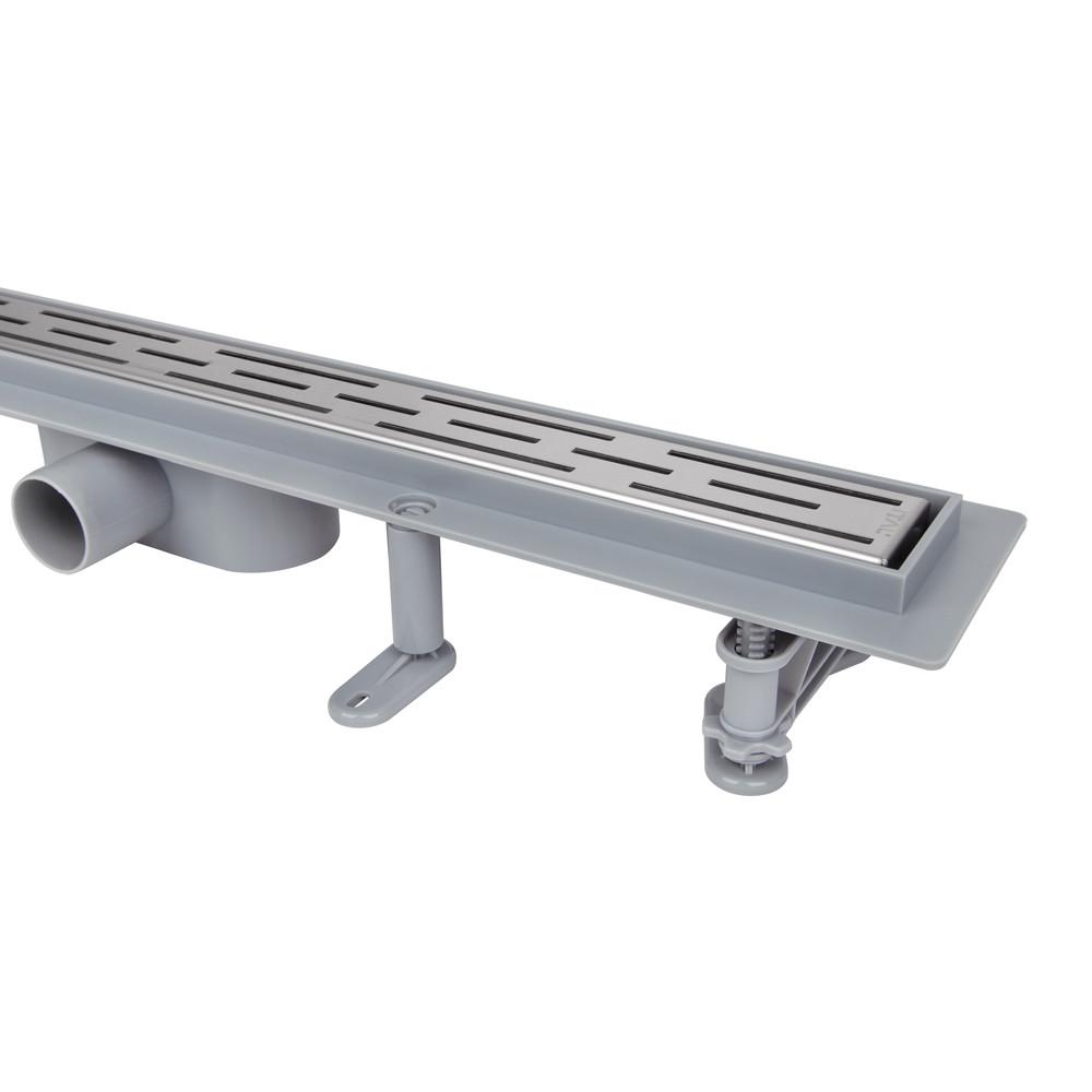 Душові трапи ITAL IT13-FT01/600 Душовий трап із нержавіючої сталі 600*70*67мм (мокрий/сухий затвор)