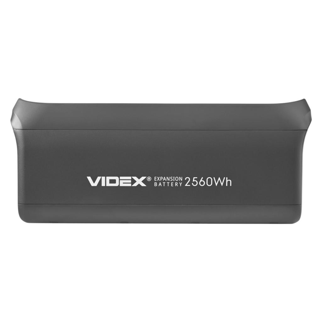 Портативні зарядні станції VIDEX BG1-2500 Розширювальний акумулятор (2560Вт-год) VPS-BG1-2KW5