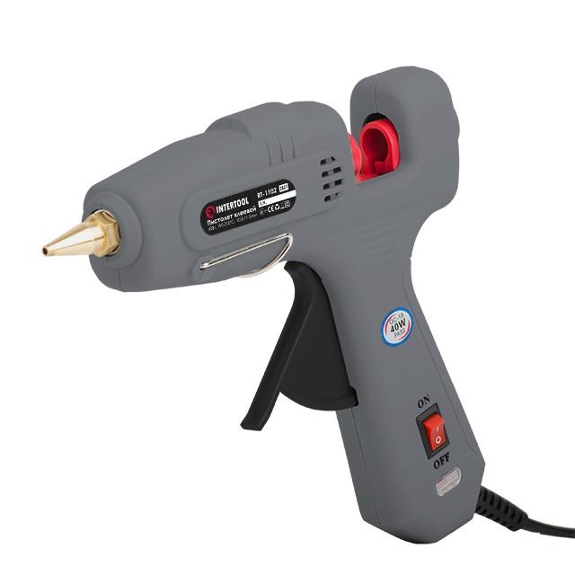 Пистолеты термоклеевые INTERTOOL Пистолет термоклеевой 40w RT-1102