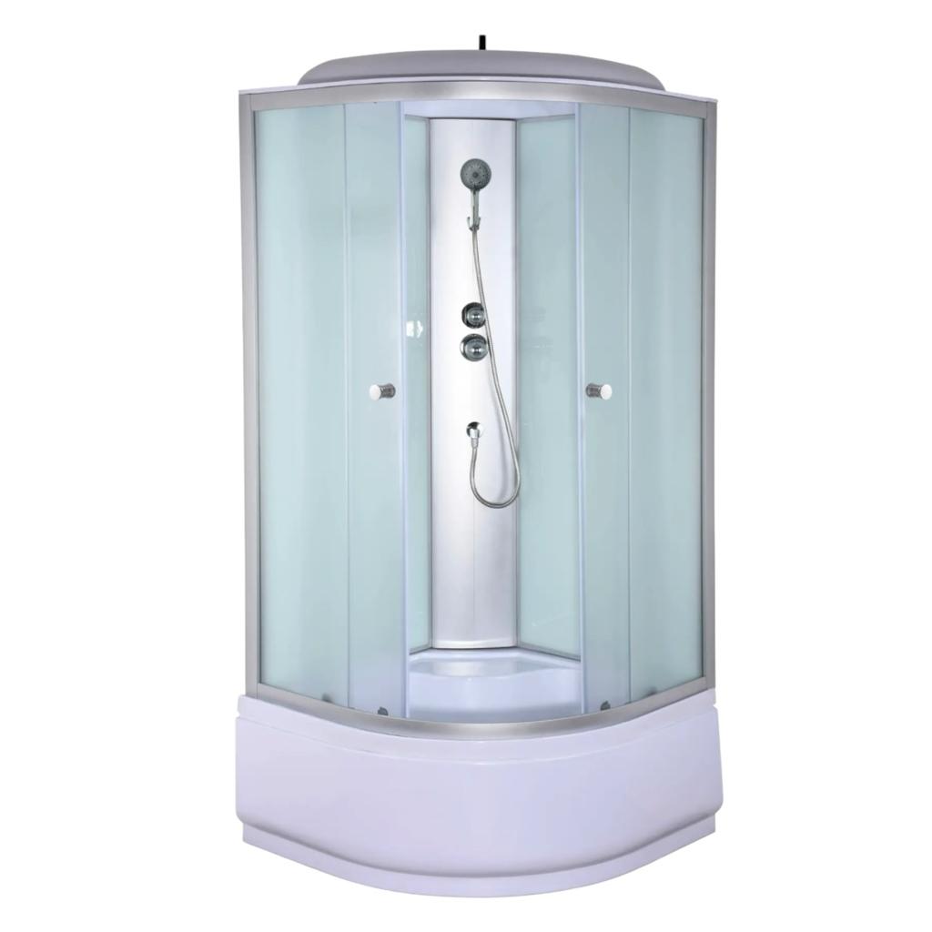 Душові бокси MIXXUS STRONG SB01-90x90x215-FB SATIN Душовий бокс 90*90мм. (високий піддон) (MI6884)