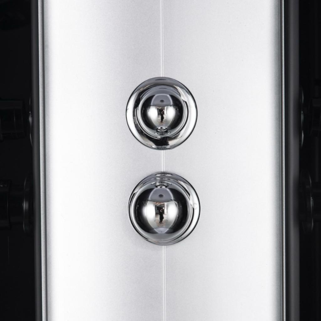 Душові бокси MIXXUS STRONG SBH02-90x90x215-FB SATIN Душовий бокс з гідромасажем 90*90мм. (низький піддон) (MI6890)