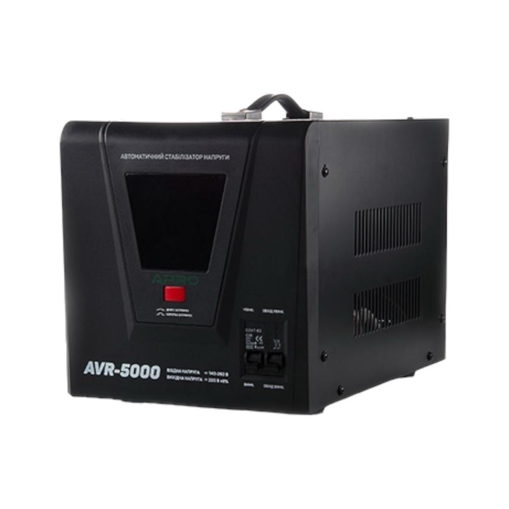 Стабілізатори APRO Стабілізатор напруги релейний (4000W) AVR-5000