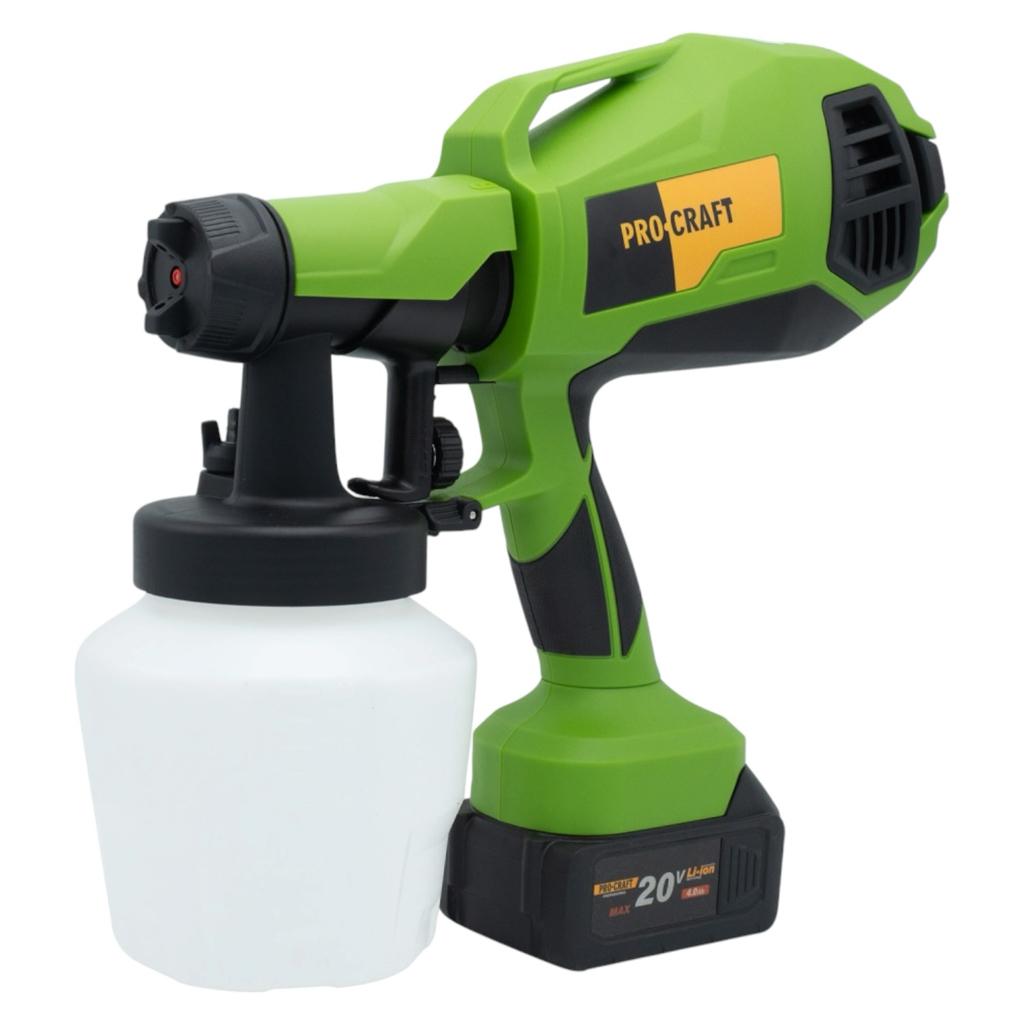 Фарбопульти акумуляторні PROCRAFT Фарбопульт акумуляторний (без АКБ та ЗП) PSE30