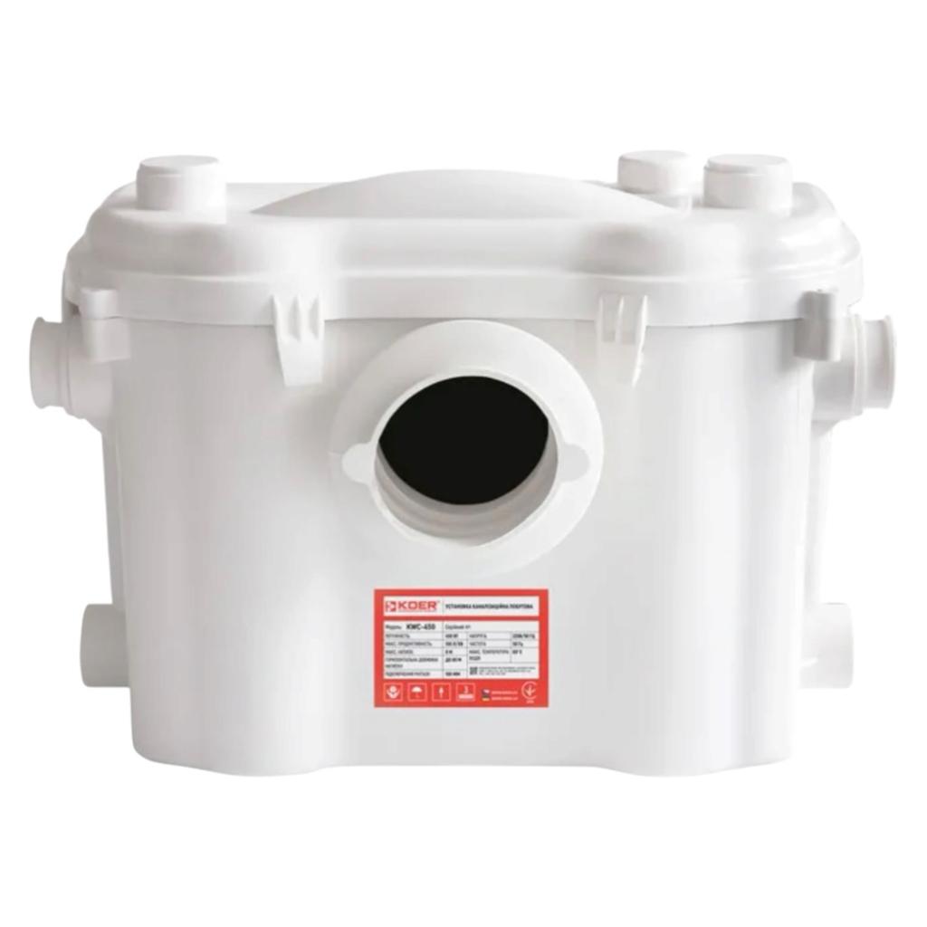 Каналізаційні станції KOER KWC-450 Станція каналізаційна 0.4кВт Hmax 8м Qmax 145л/хв (KP2930)