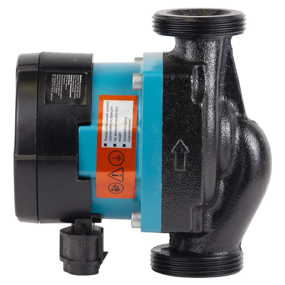 ЦИРКУЛЯЦІЙНІ НАСОСИ AQUATICA GPA25-8/130 III Насос циркуляційний енергозберігаючий 5-60Вт Hmax 8м Qmax 63л/хв Ø1½ 130мм + гайки Ø1 774062
