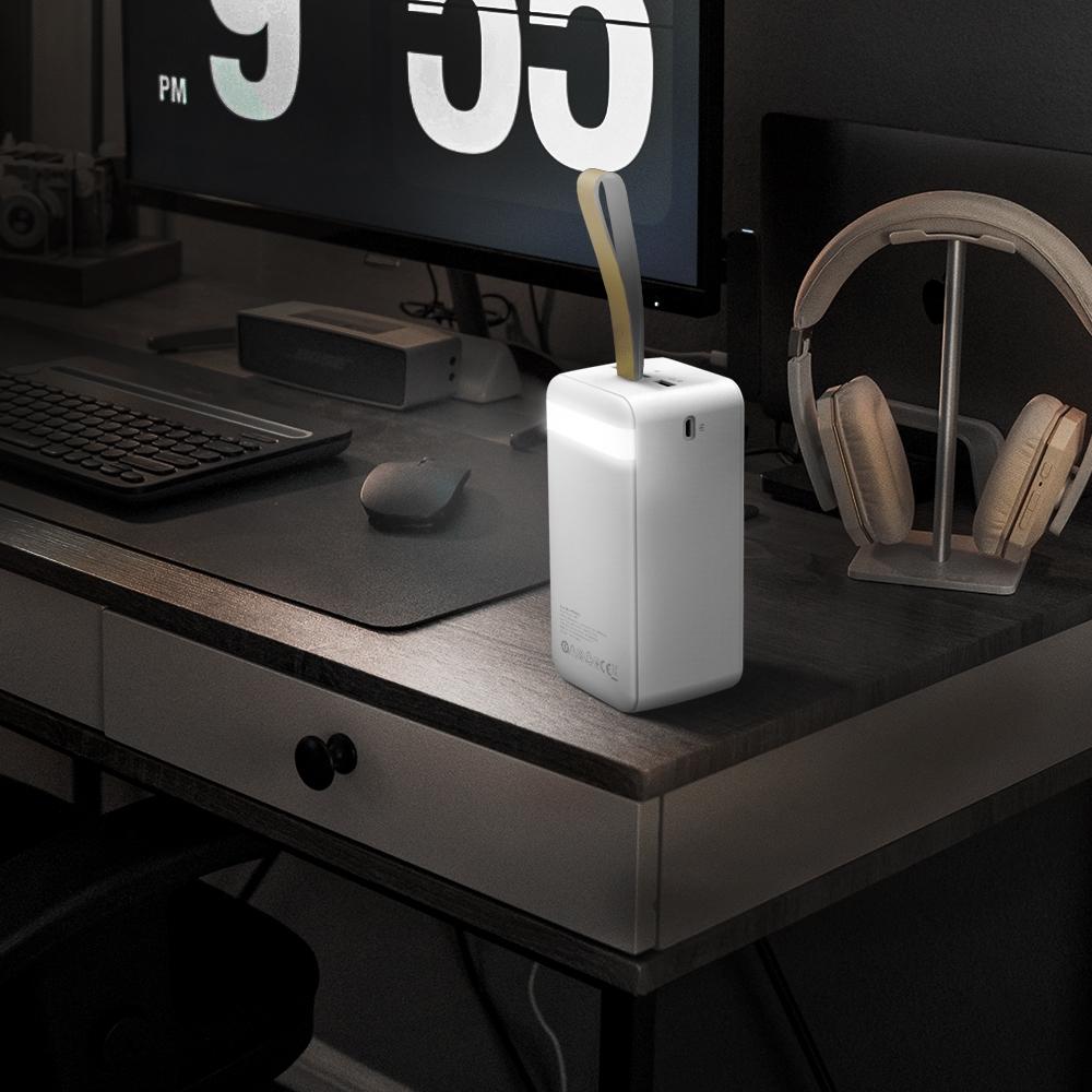 Повербанки (POWER BANK) TITANUM Power bank 50000mAh  TPB-741 White