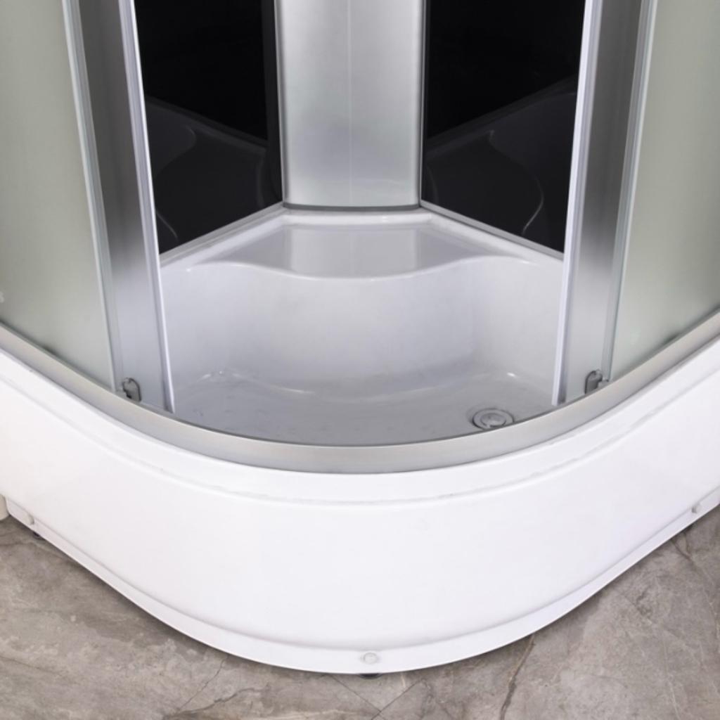Душові бокси MIXXUS STRONG SB01-90x90x215-GR SATIN Душовий бокс 90*90мм. (високий піддон) (MI6885)