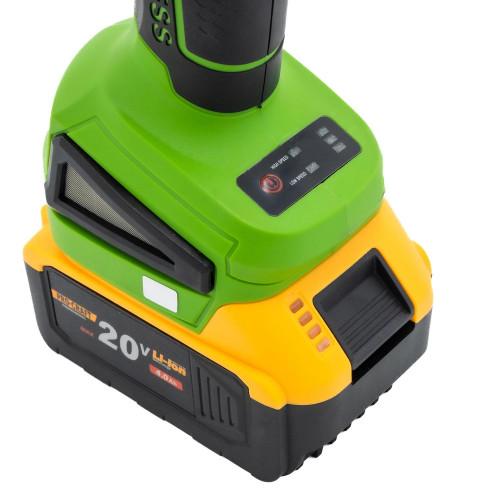 УШМ (аккумуляторные) PROCRAFT УШМ акум. бесщеточная 4A/h 20V (с 2 АКБ и зар. усл.) PWA216