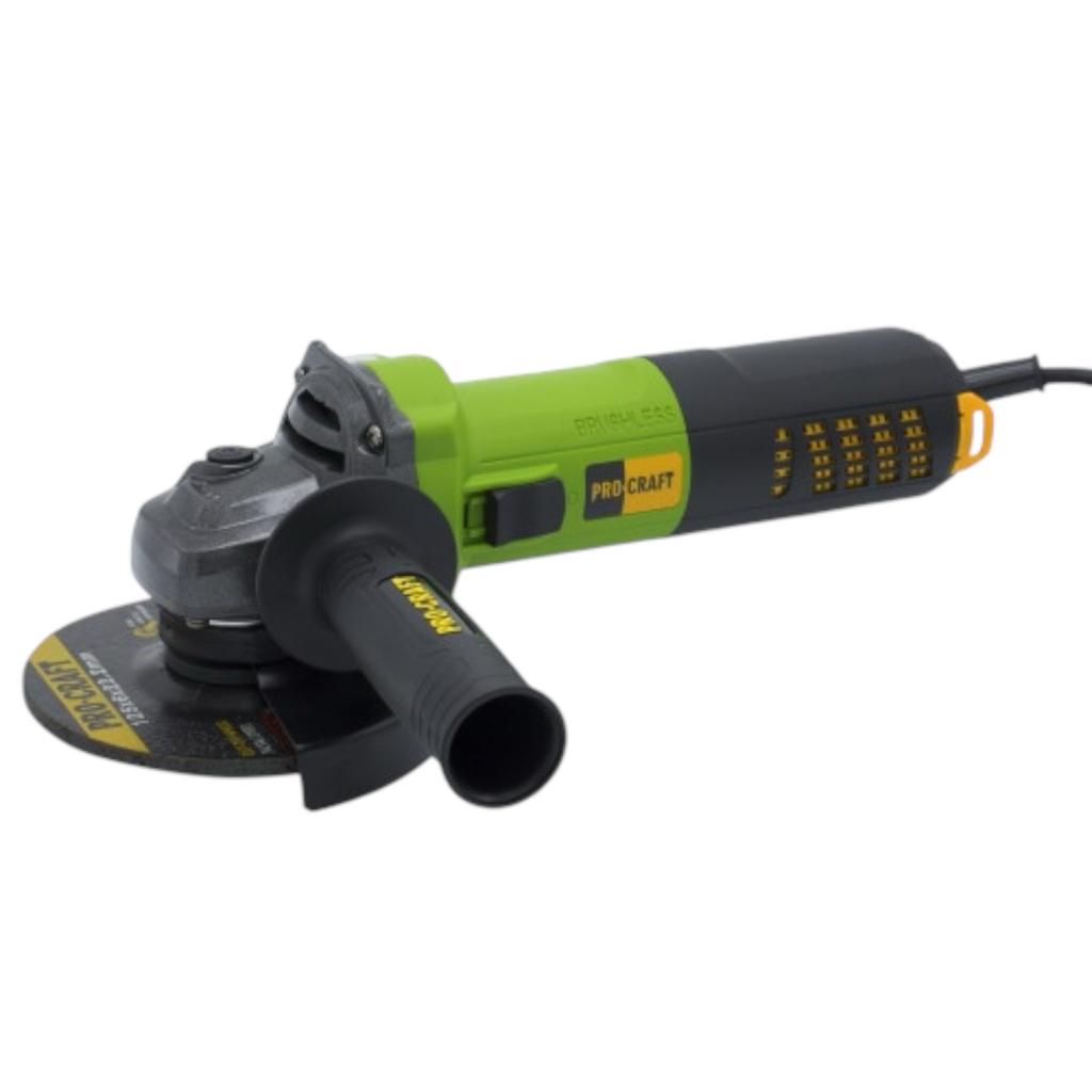 УШМ (электрические) PROCRAFT УШМ 125мм 1100W (безщеточная) PW2200