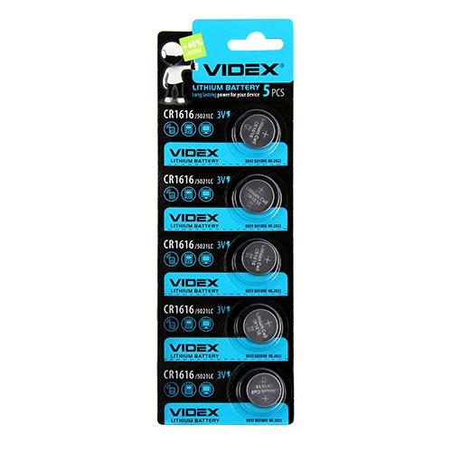 Батарейки VIDEX CR1616 3V