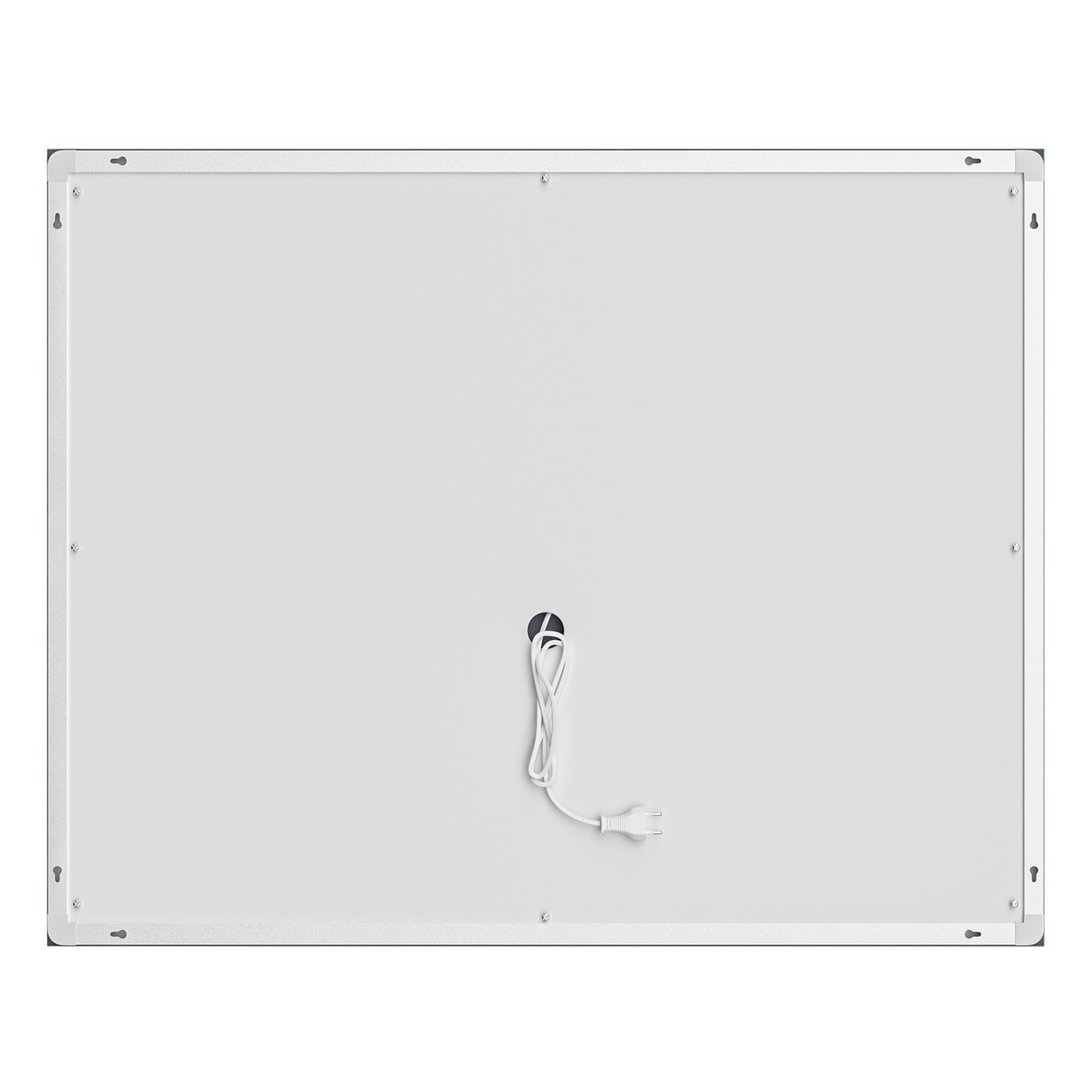  Дзеркала з підсвічуванням MIXXUS Premium QUADRO MR20-100x80 Дзеркало (LED Touch, Anti-fog, димер, лінза) (MP6623)