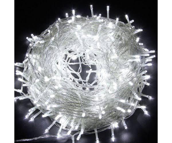 Гирлянды Гирлянда 200 LED (прозрачная) белая
